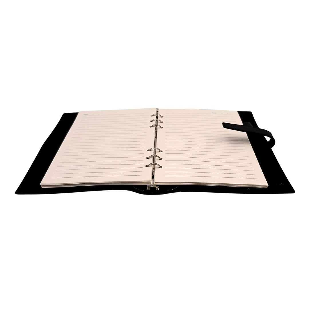 Elegant A5 Vintage Retro Leather Notebook with Closure – Diary Journal – EE4