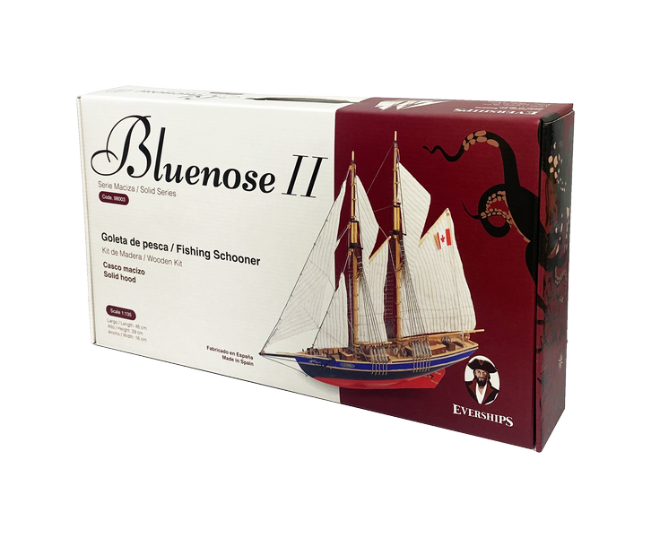 Bluenose II – Schooner - Wooden Model Kit
