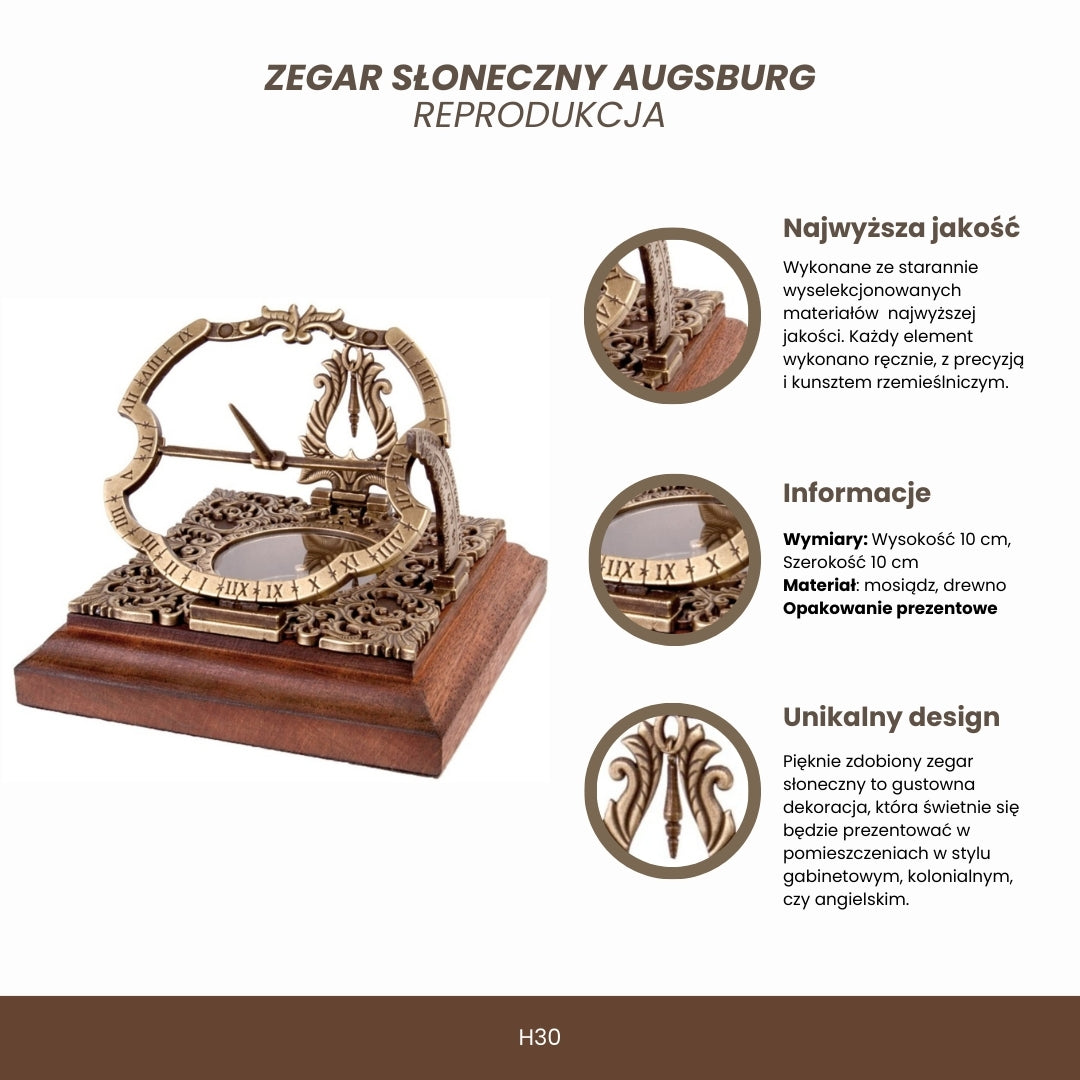 Augsburg sundial H30