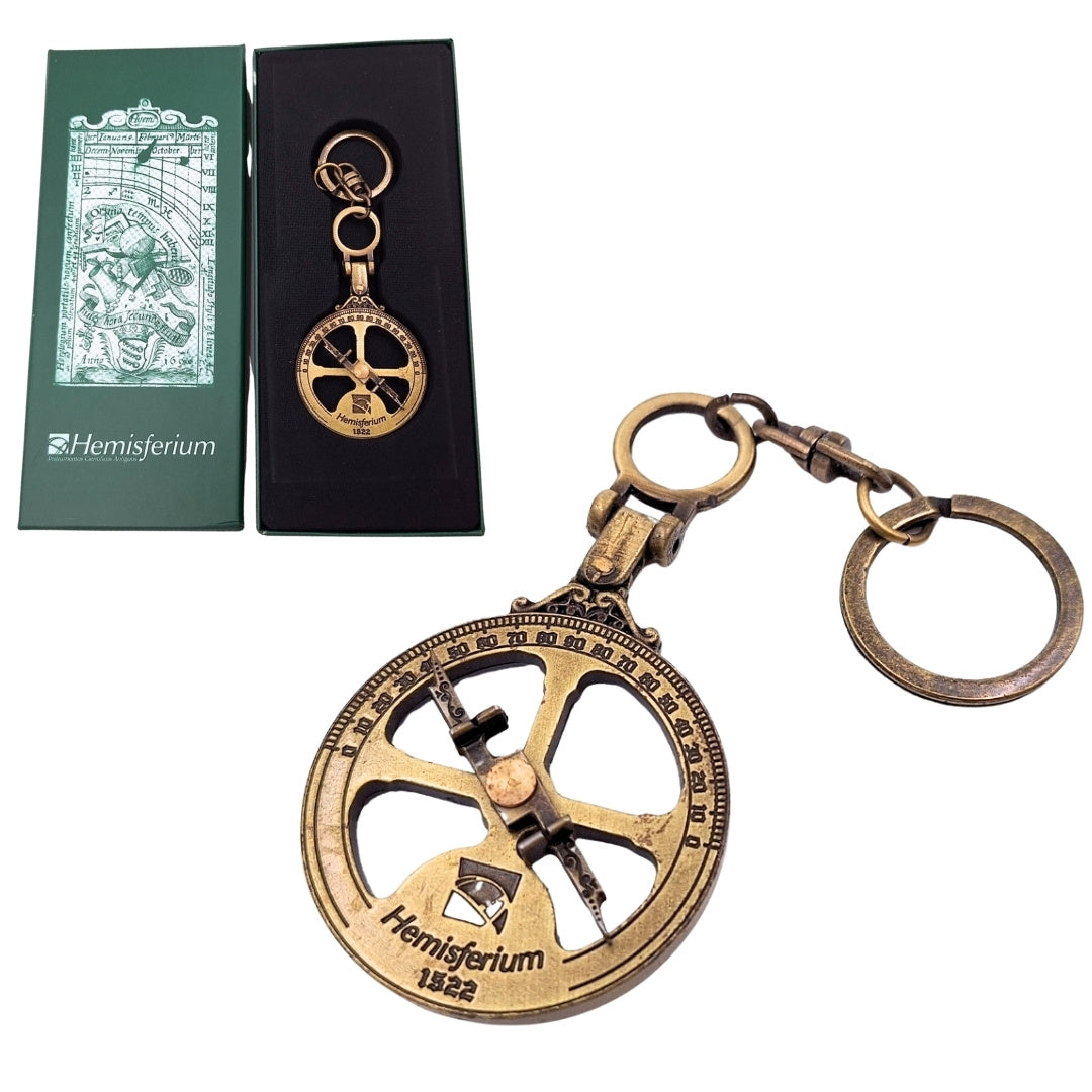 Nautical Astrolabe Keychain - H82