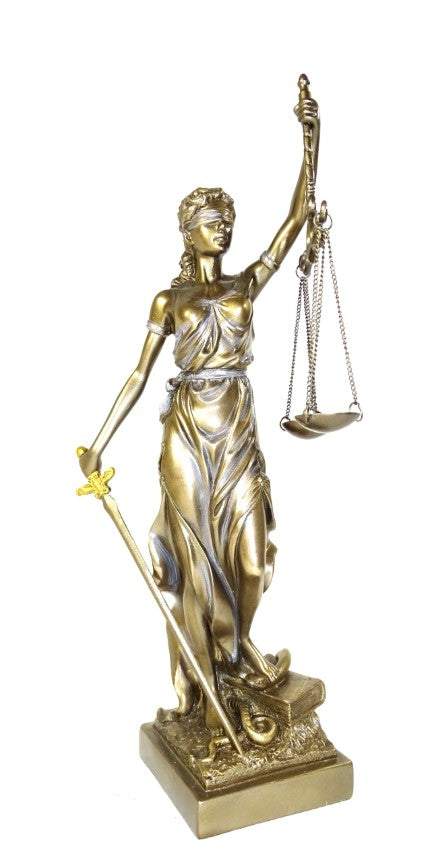 Themis Figurine 35 cm - Gift for a Lawyer or Judge - MC-90037