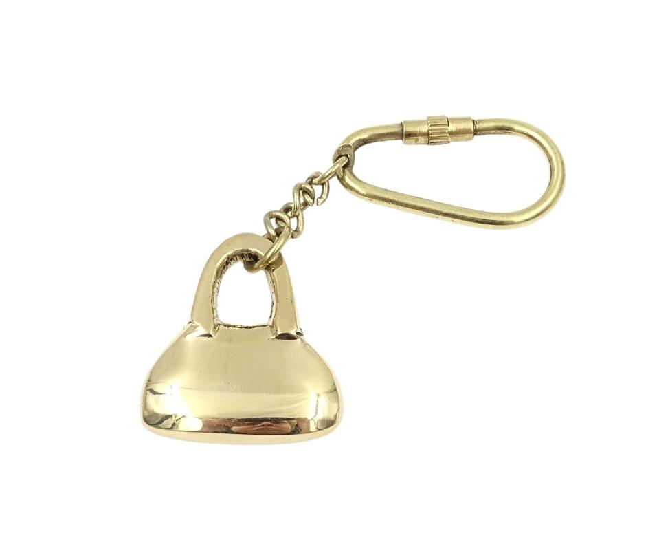 Brass Handbag Keychain - KRT10