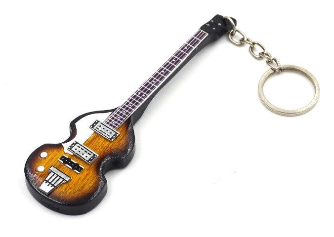 Bass guitar keychain - The Beatles-style - P. McCartney EGK-0184