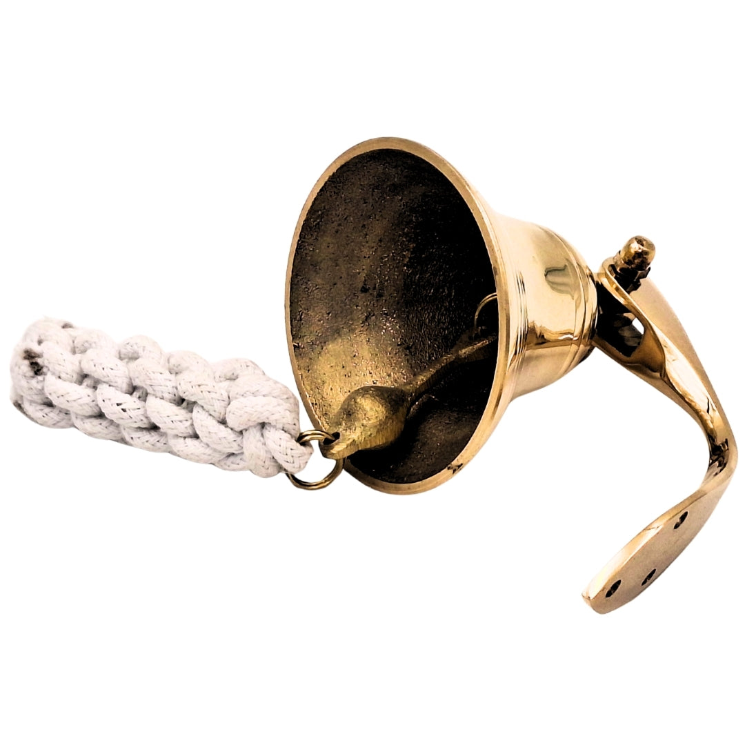 Brass ship's bell, Diameter 7.5 cm - Nautical decoration - HB34/3