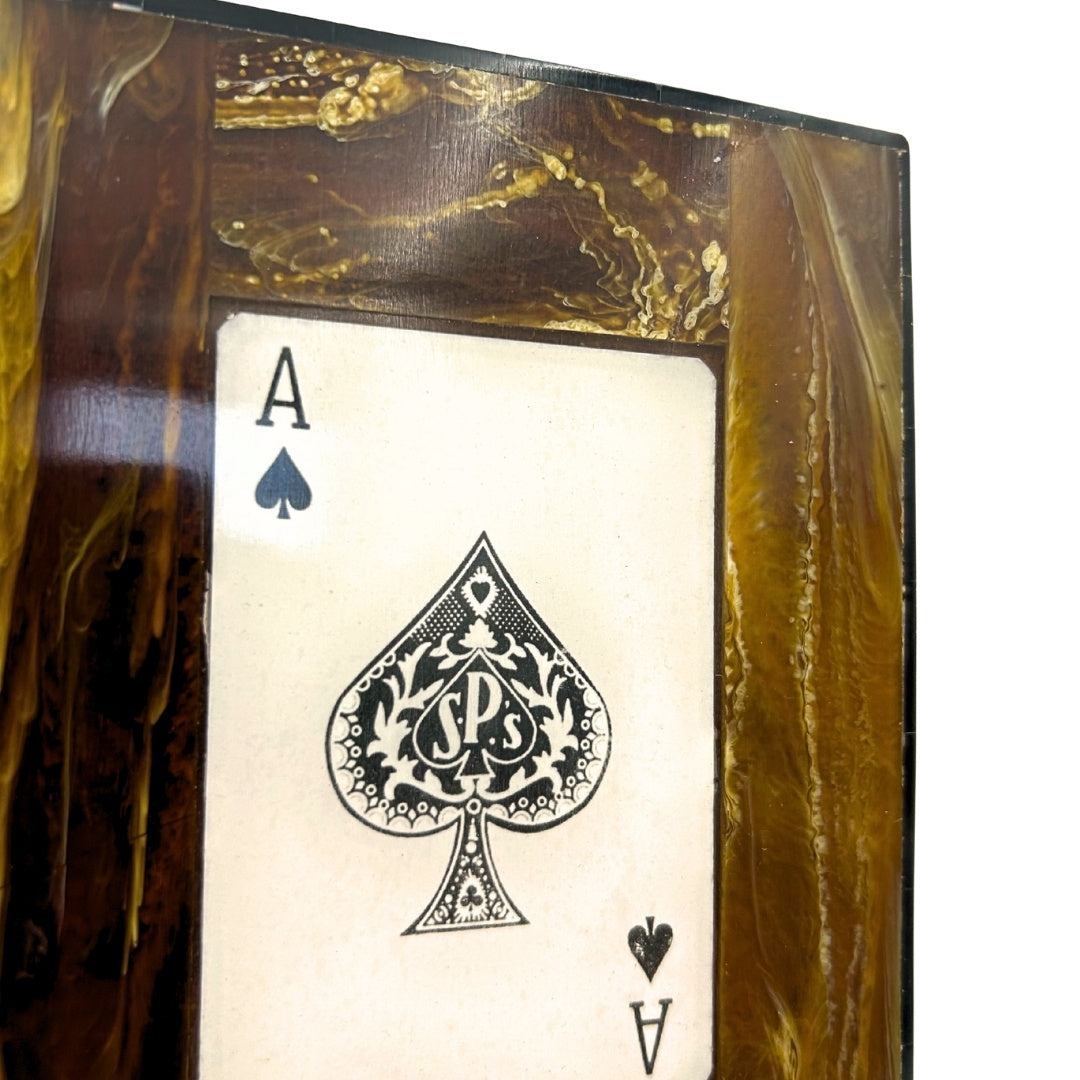 Two Decks of Cards in a Resin Box – 51668