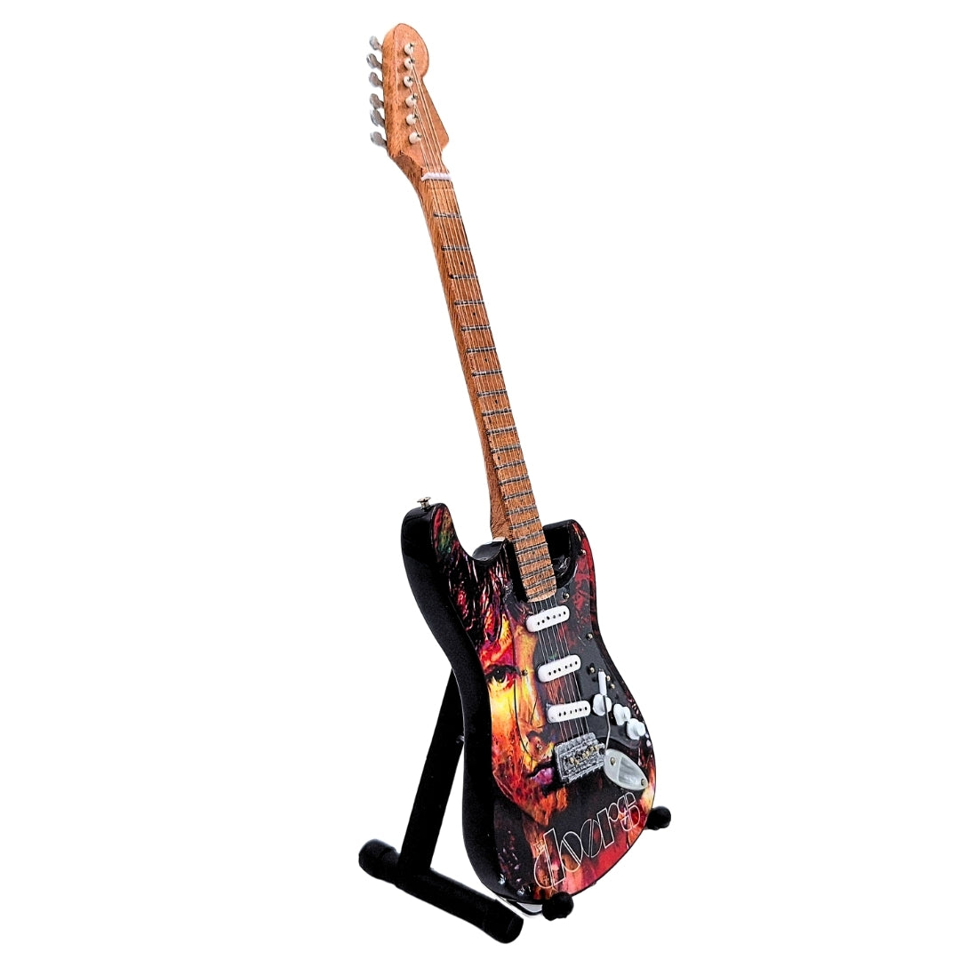 Jim Morrison The Doors Mini Guitar - Mahogany Wood – MGT-6569