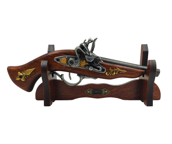 Italian Pistol on Stand - 17th-Century Replica - 141S