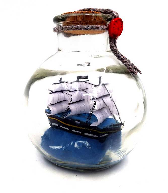 Rafandynka Sailing Ship – Ship in a Bottle - MA2004