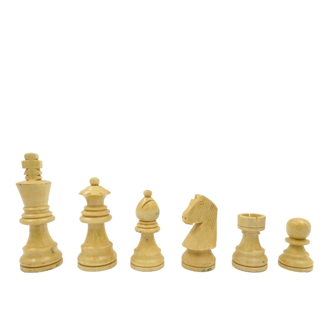 Wooden Chess Set 40×40 cm– minor defect – Folding Chessboard - G114