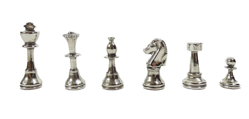 Exclusive brass chess set 28x28cm - Staunton - S32BLA