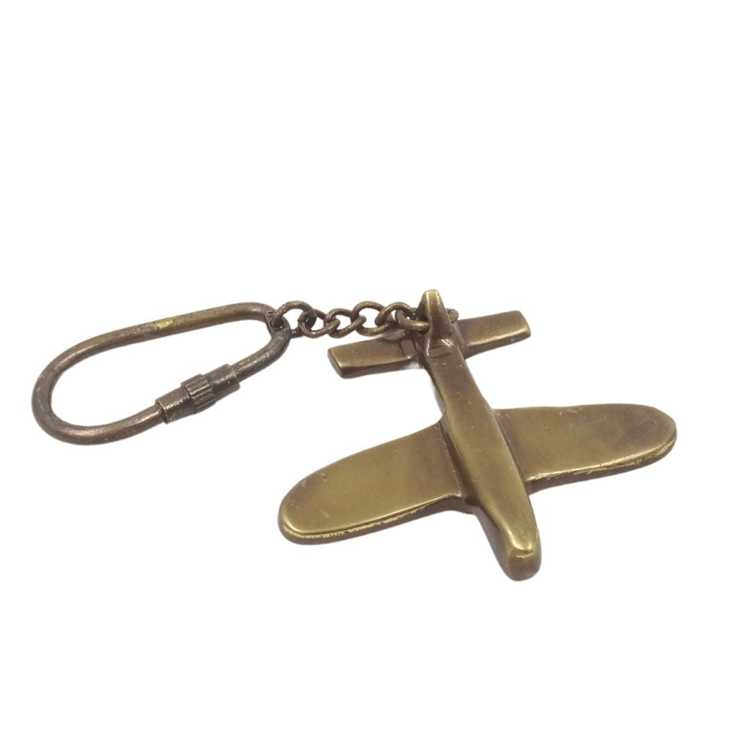 Airplane keychain - gift for an aviation fan – N-3480B