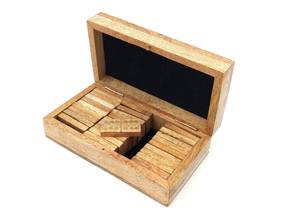 Wooden Dominoes in a Mango Wood Box
- BR157