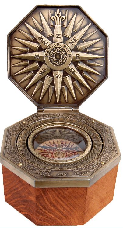 Brass Cardan compass - H43