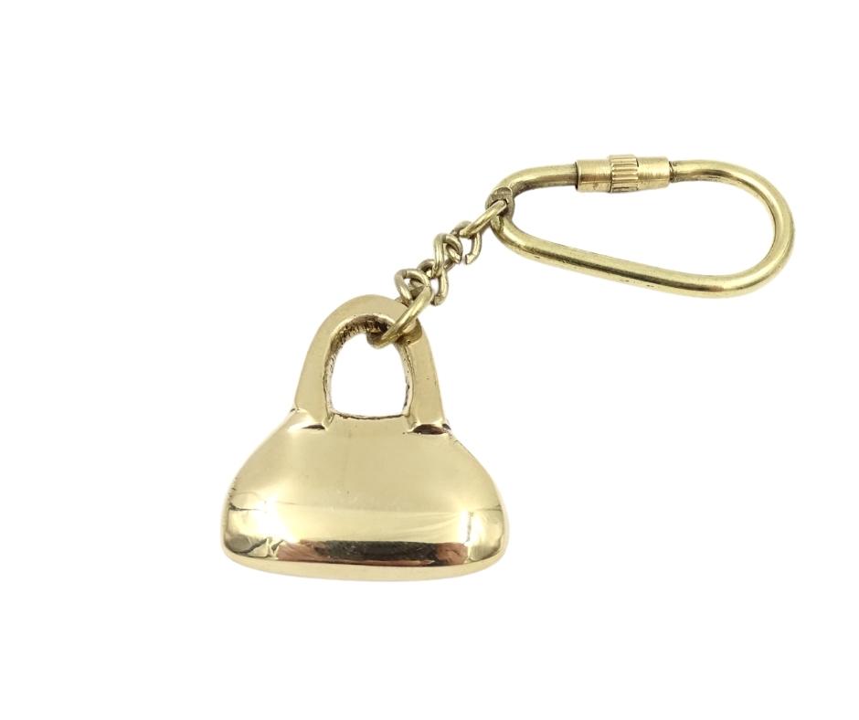 Brass Handbag Keychain - KRT10