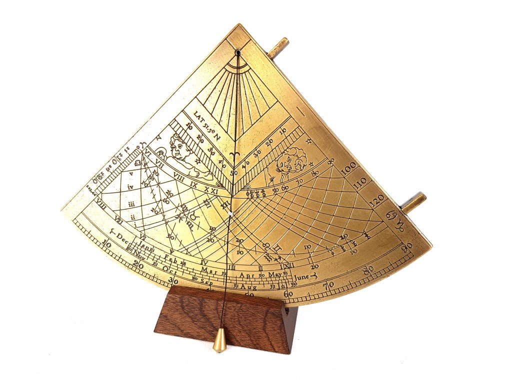 Brass Gunter solar quadrant - H39