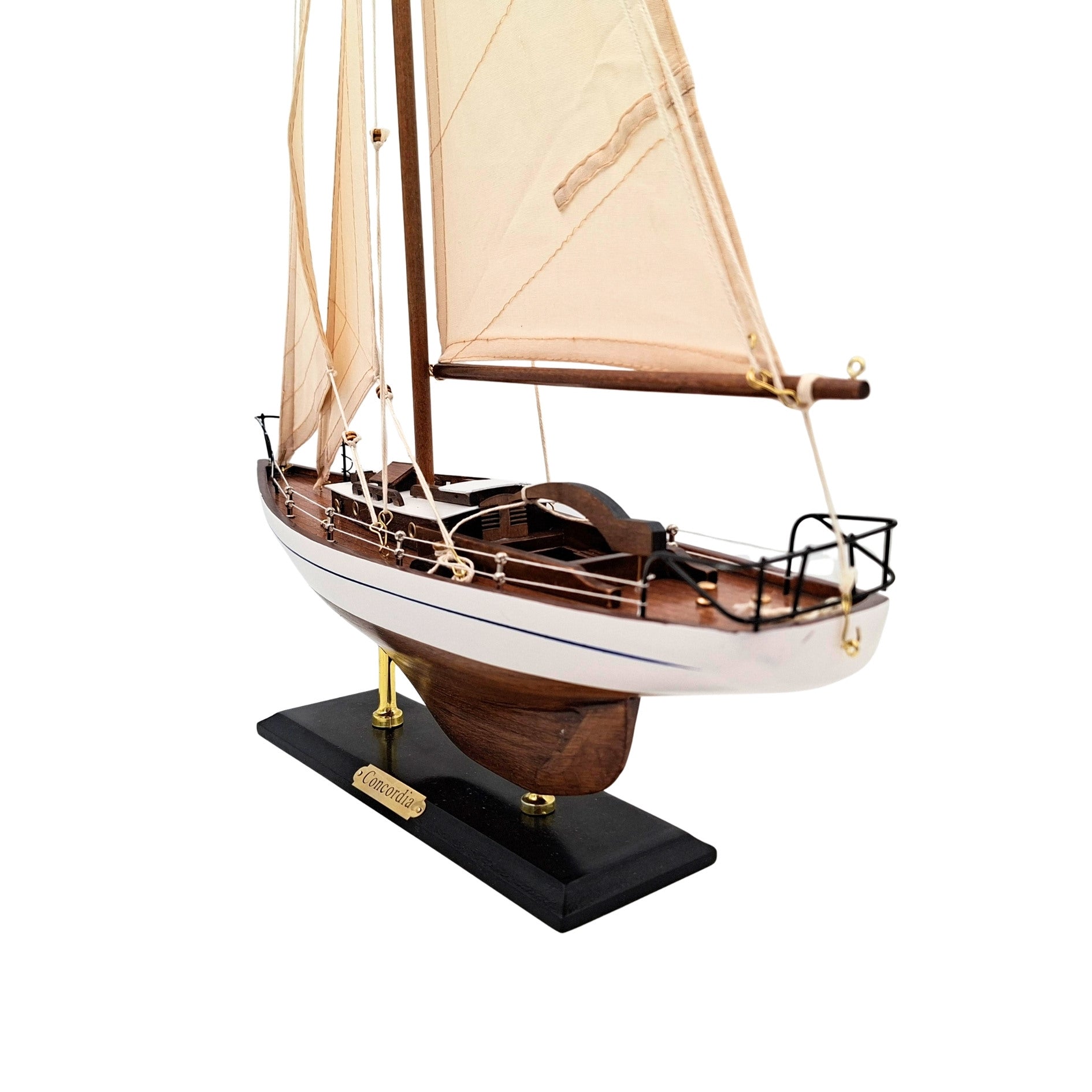 Sailing Yacht Model - Nautical Decoration 66 cm – 50445