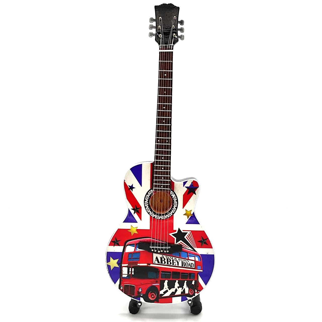 Mini guitar in the style of The Beatles - Abbey Road - MGT-5159