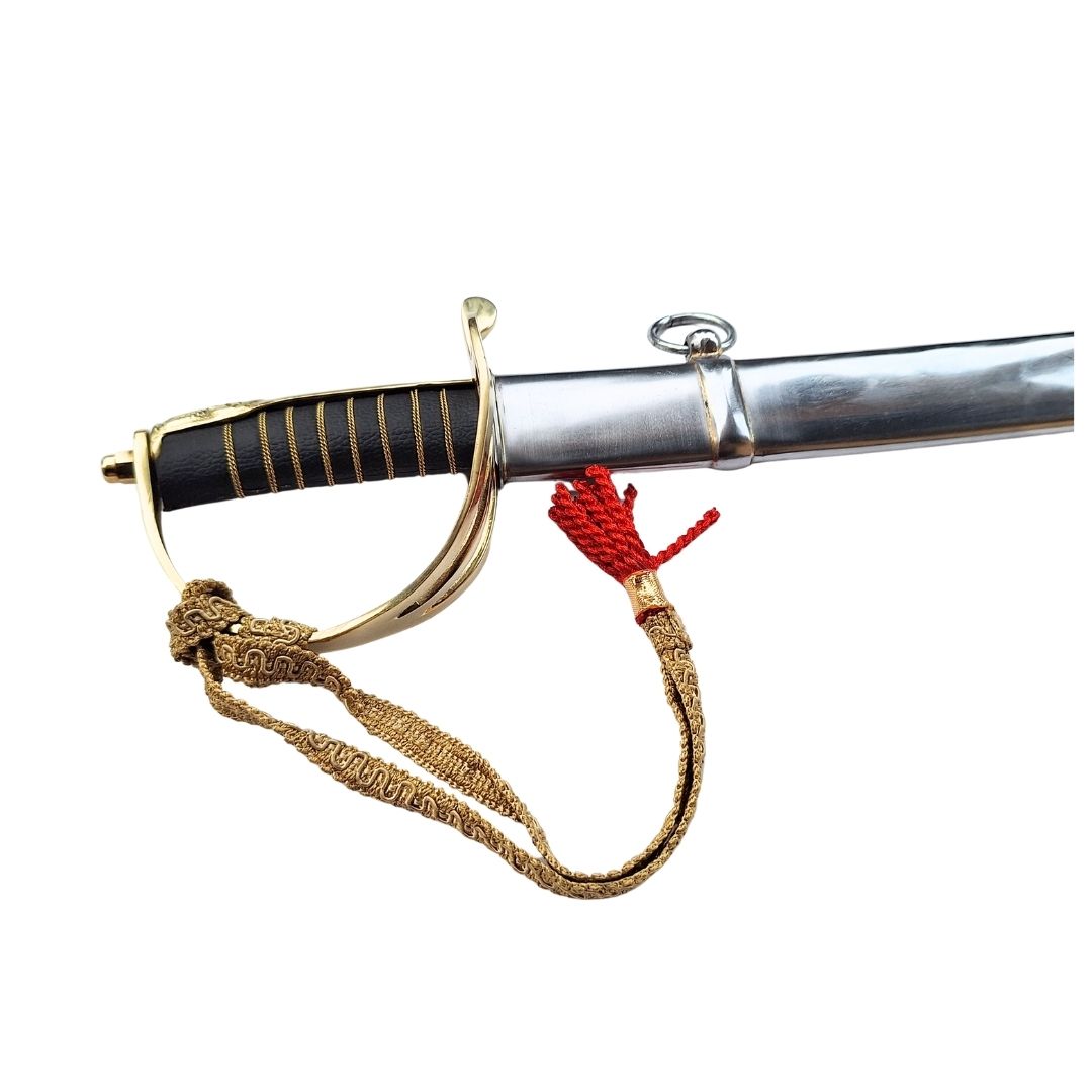 Replica of the 1917 “Radziwiłłówka” Cavalry Sabre with the Inscription “Honor and Homeland” – Personalized Engraving, Elegant Gift, Unhardened Steel, 91 cm Long