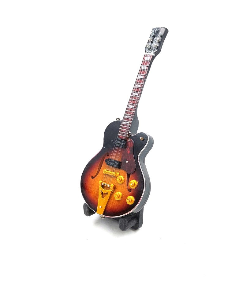 Mini guitar 15cm - BMG-011 in the style of Elvis Presley