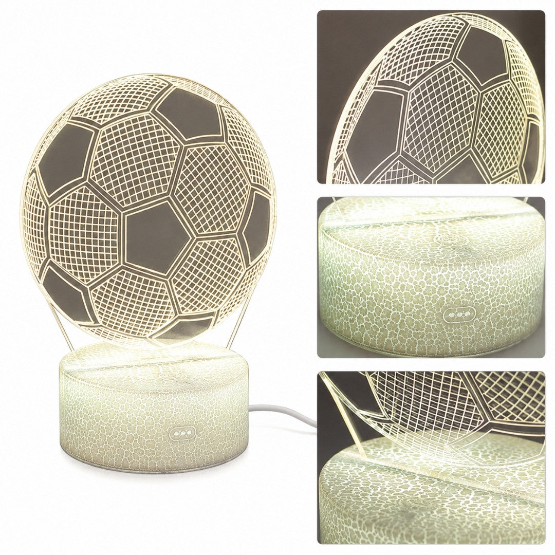 Football Night Light - Gift Gadget for a Footballer - 3 Colors - P107