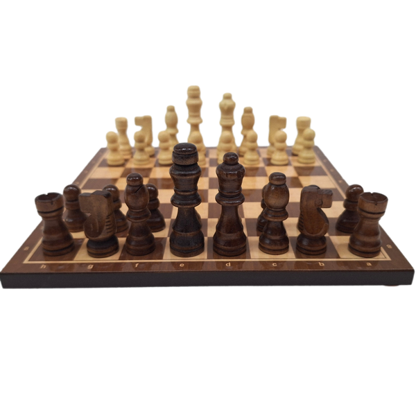Classic Wooden Chess Set - 27 x 27 cm – 1050743