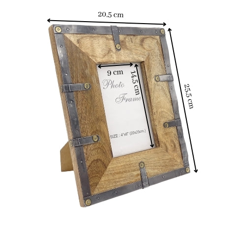 Wooden Photo Frame Frame - 20915A, photo size 10x15cm