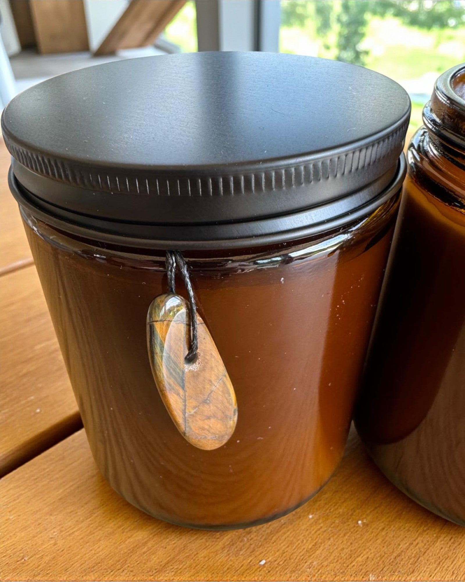 Intentional Candle Tiger Power – Confidence and Prosperity, 250 ml, option to personalize the lid for a gift