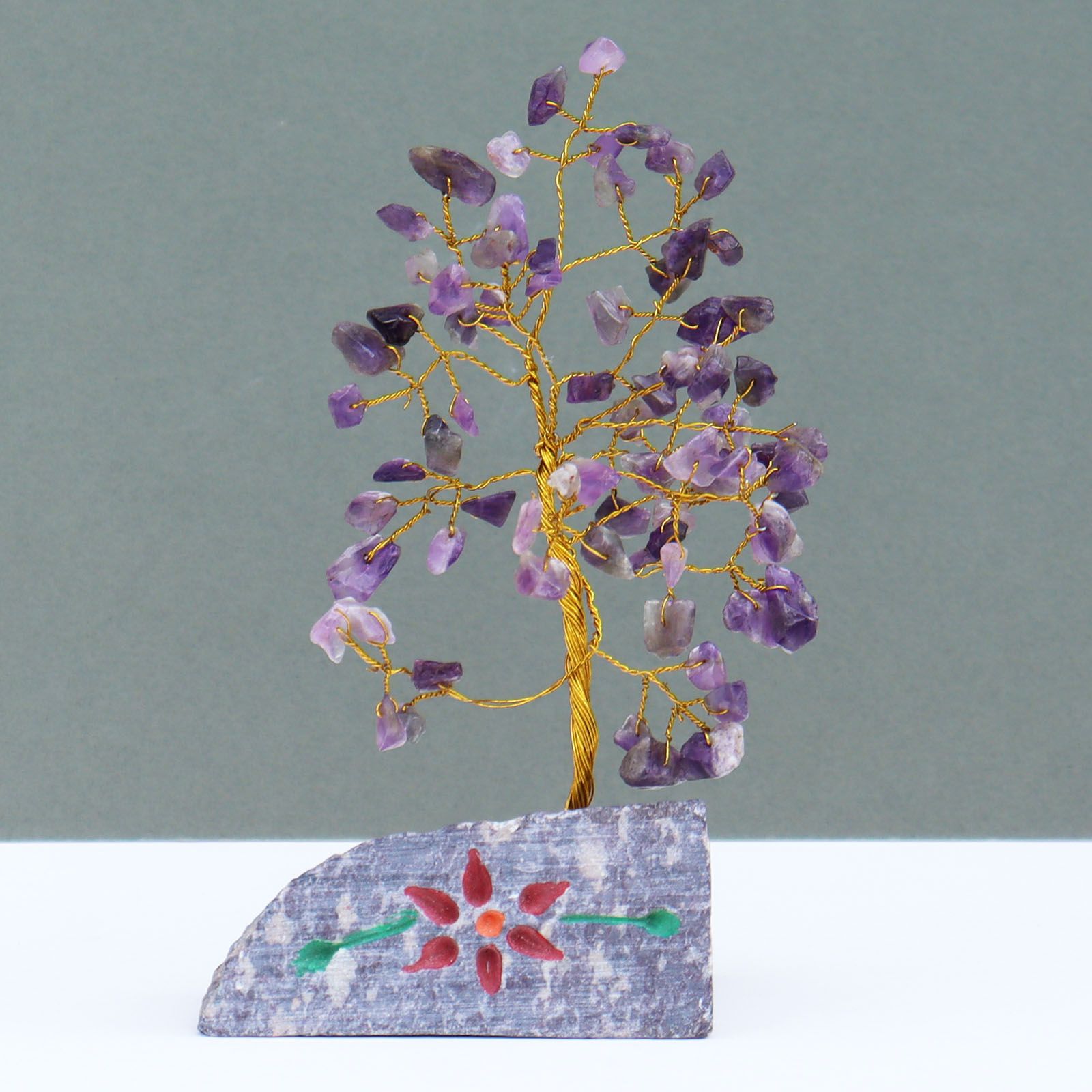 Amethyst Tree with 80 Stones