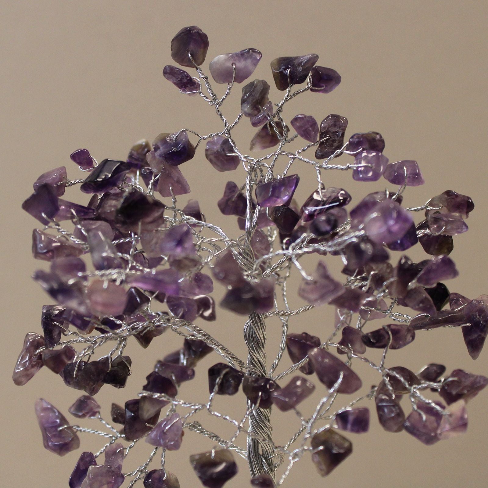 Amethyst Noble Stone Tree with Orgonite Base