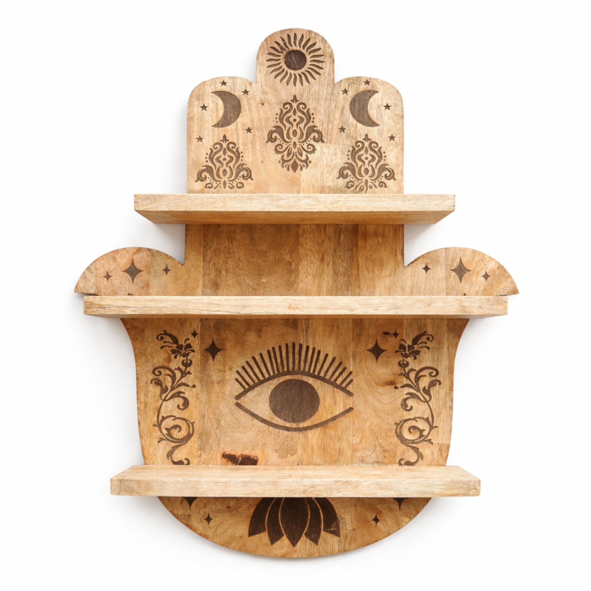 Hamsa-Shaped Shelf