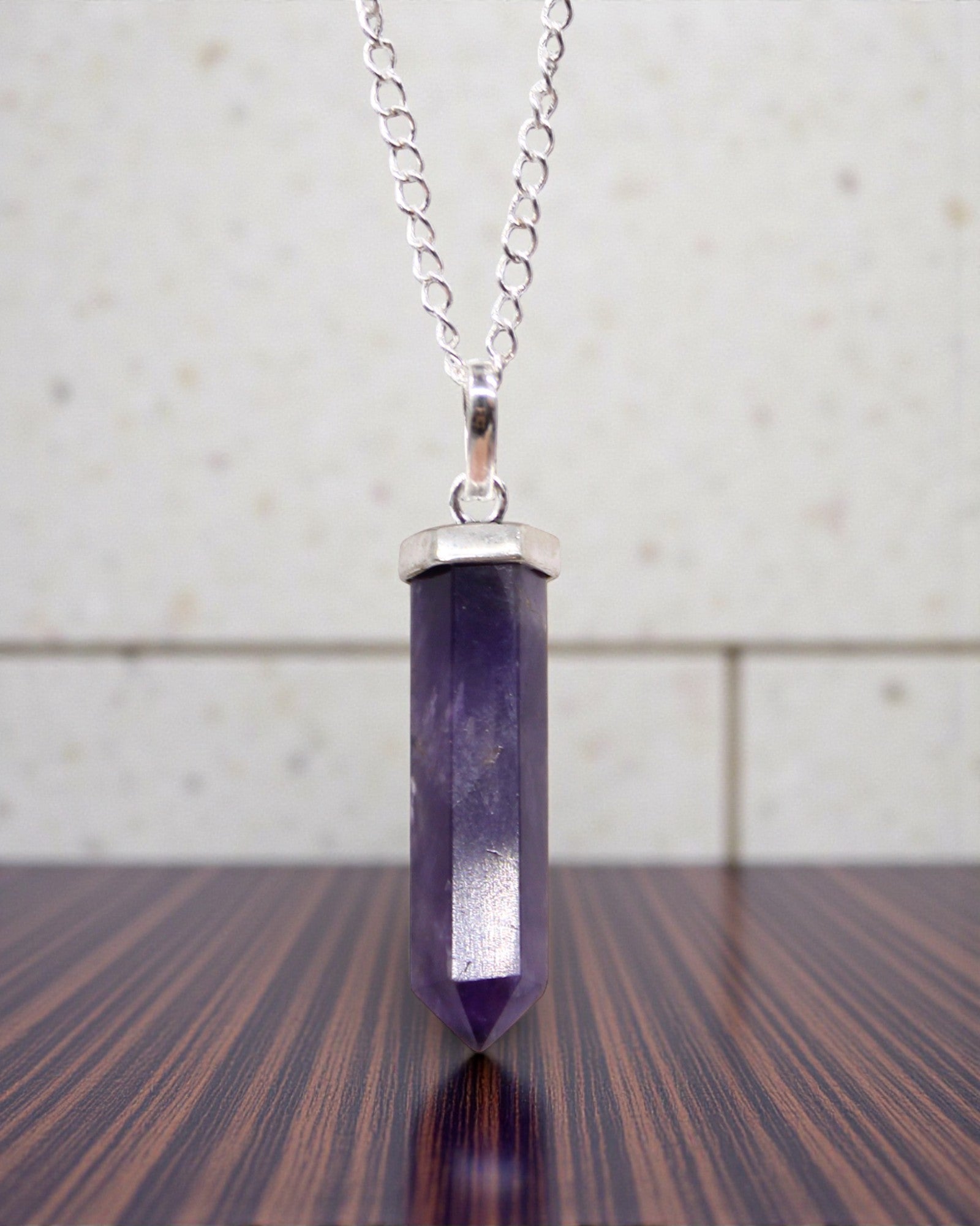 Amethyst Point – Classic Point Pendant of Amethyst