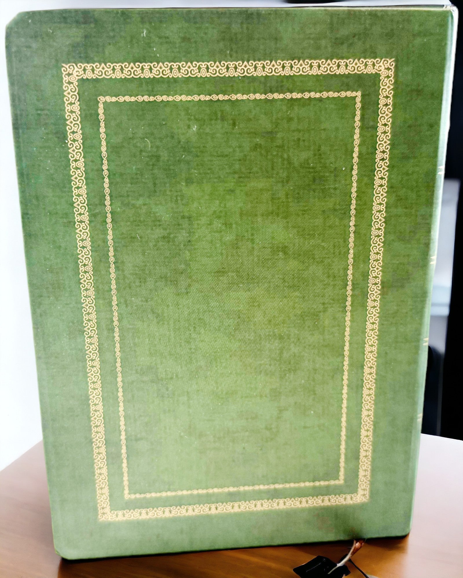 Green Decorative Notebook with Dragon Motif - Fantasy Inspirations, with Engraving