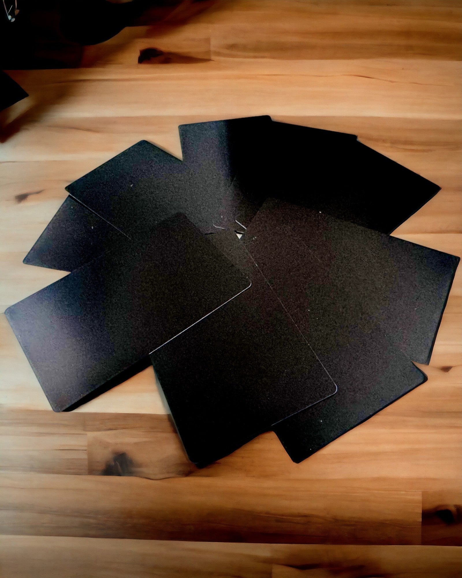 Exclusive Black Metal Business Card with Personalization Option – Ideal for a Gift