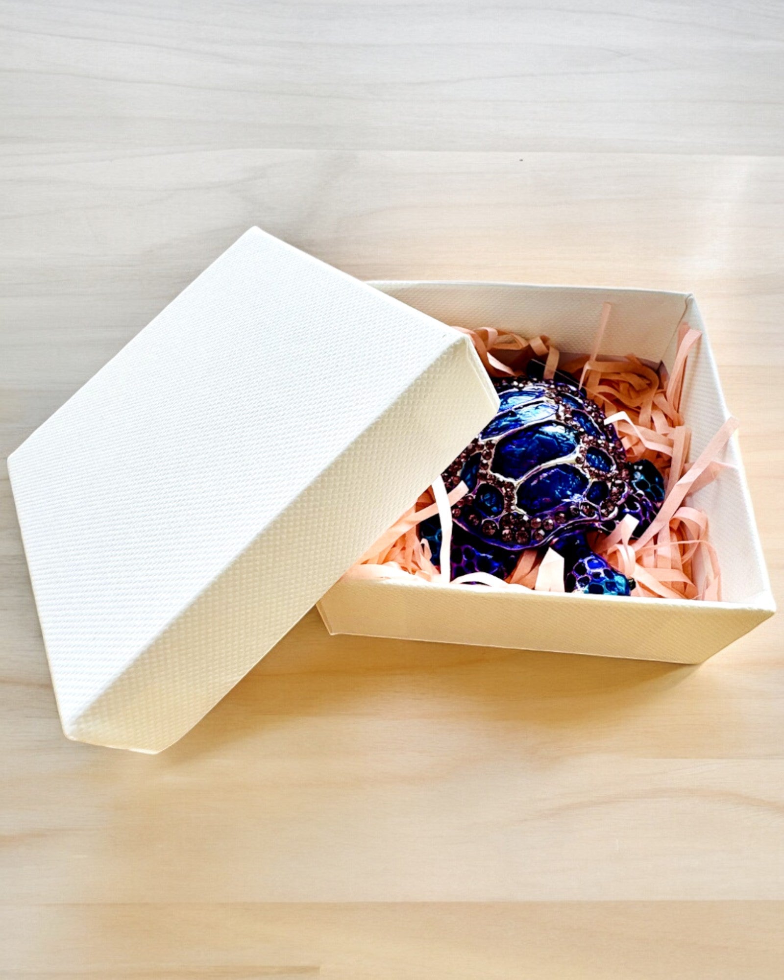 Magical Turtle Treasure - Jewelry Box with Custom Engraving Option, Gift