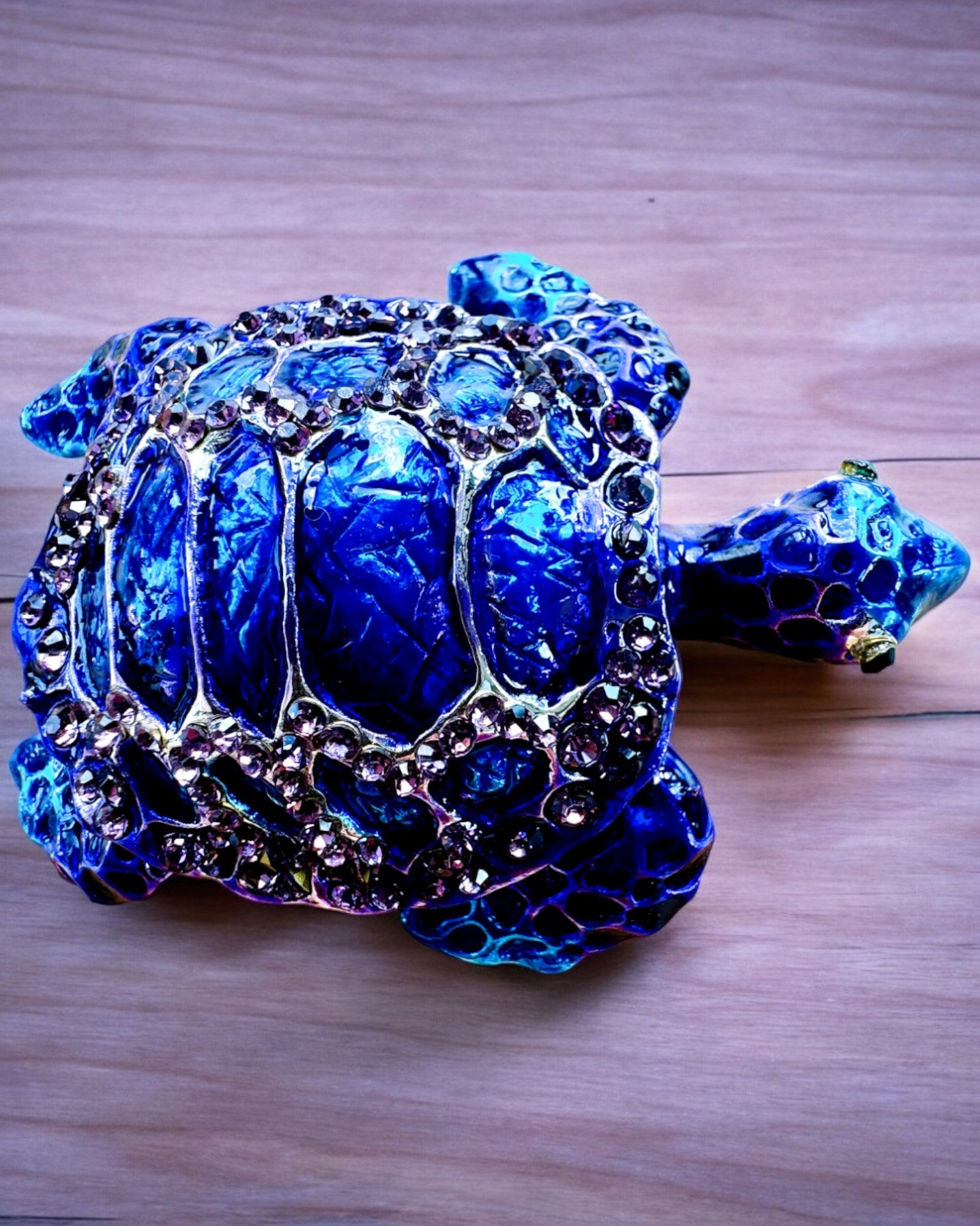 Magical Turtle Treasure - Jewelry Box with Custom Engraving Option, Gift