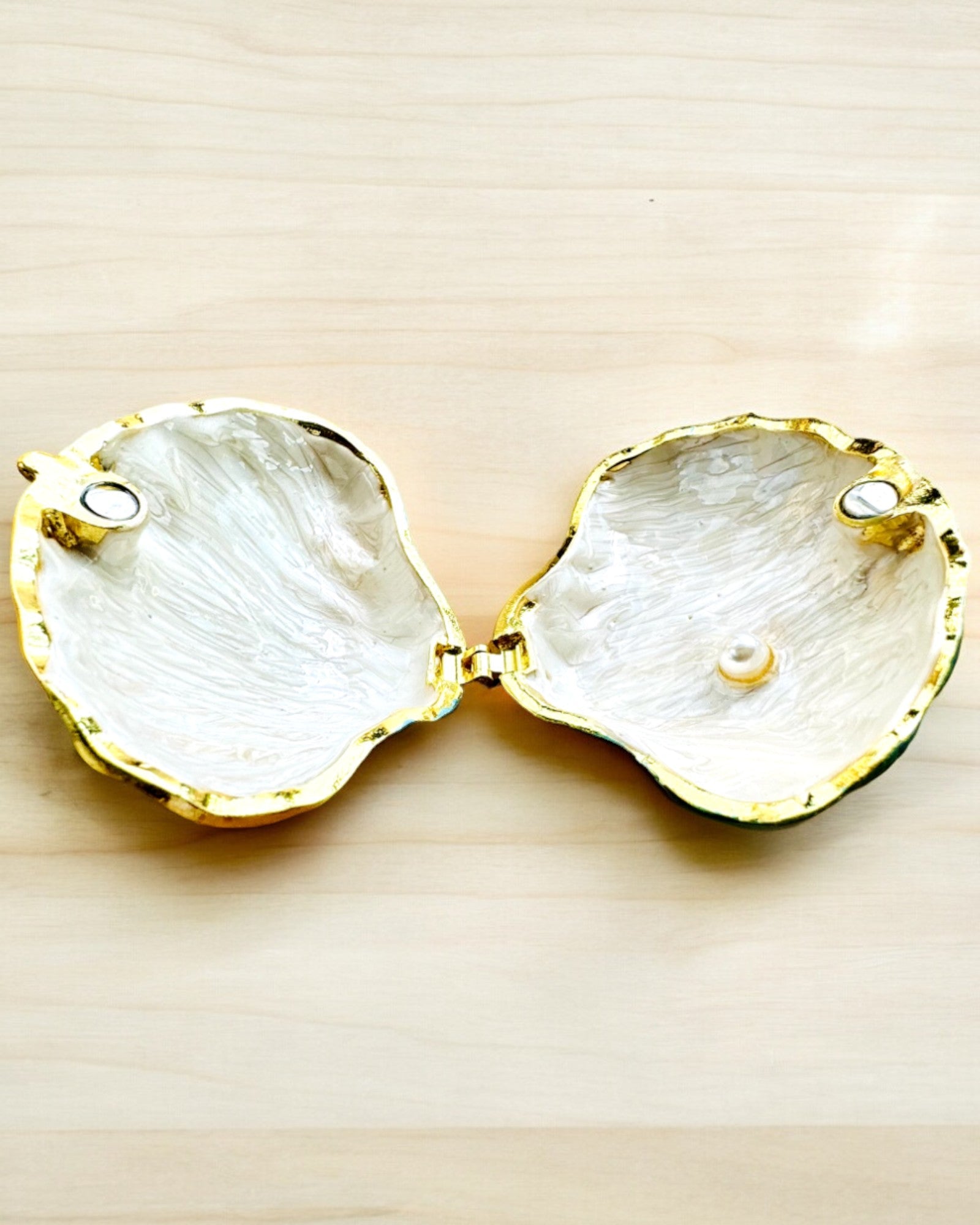 Treasure of Memories Shell - Jewelry Box with Custom Engraving Option, Gift