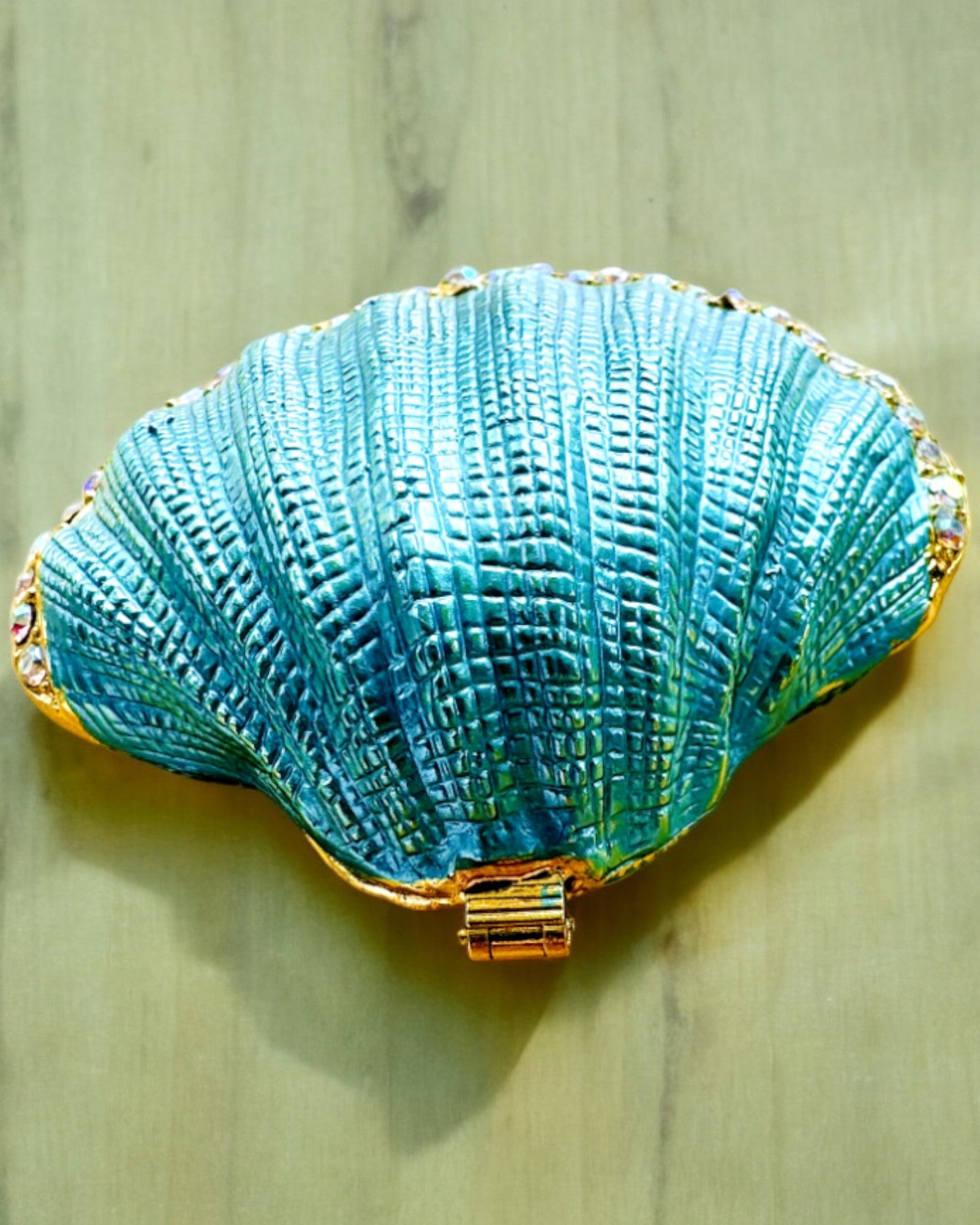 Treasure of Memories Shell - Jewelry Box with Custom Engraving Option, Gift