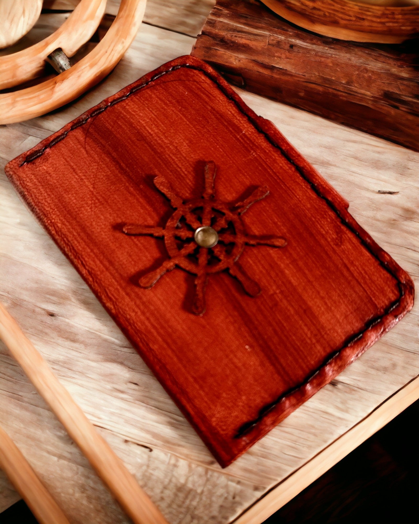 Commander’s Case – Handcrafted Case for Pocket Watch or Compass with Personalization Option