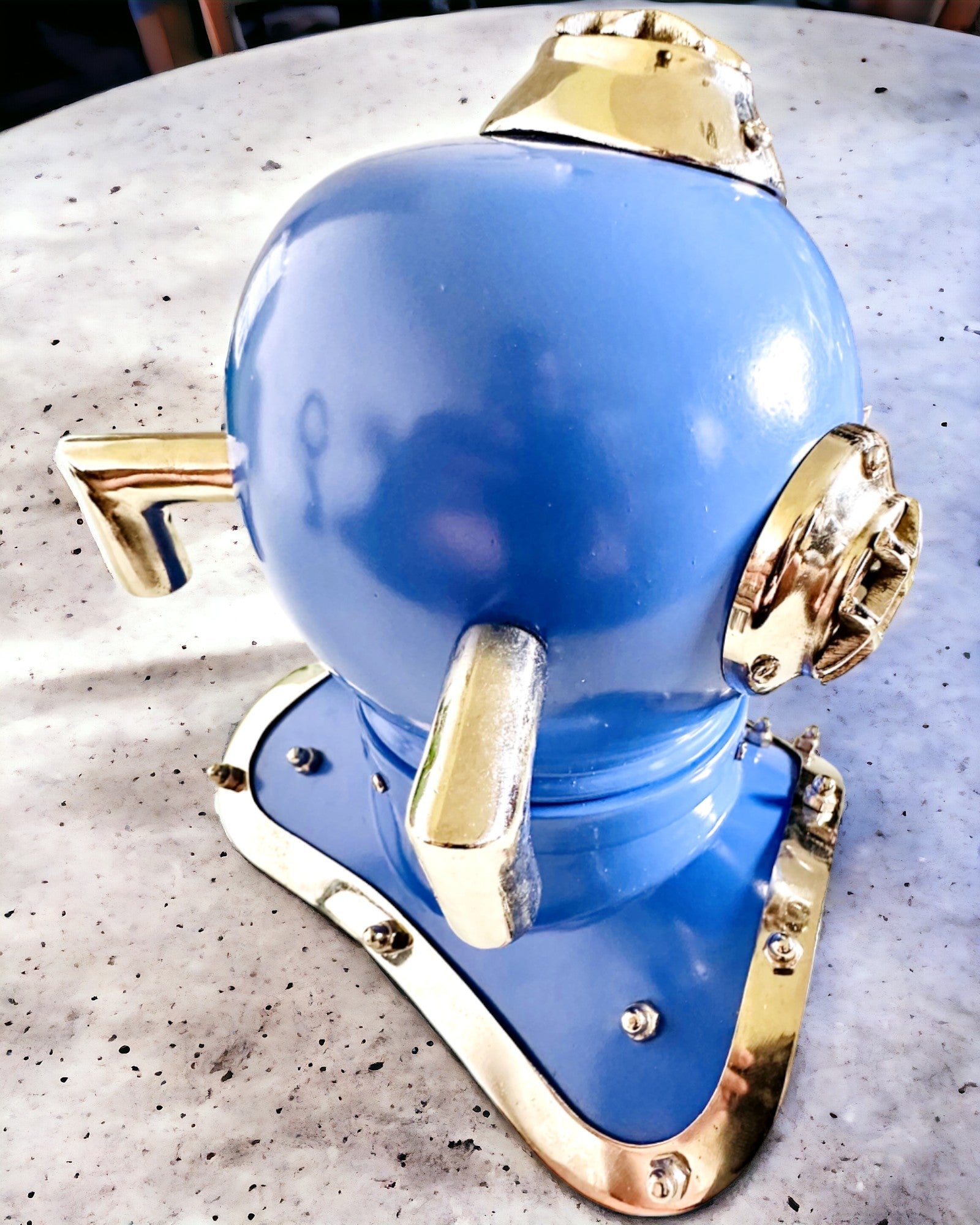 Deep Explorer's Helmet - Collector's Edition with Engraving Option, 35 cm, gift for firefighter or diver