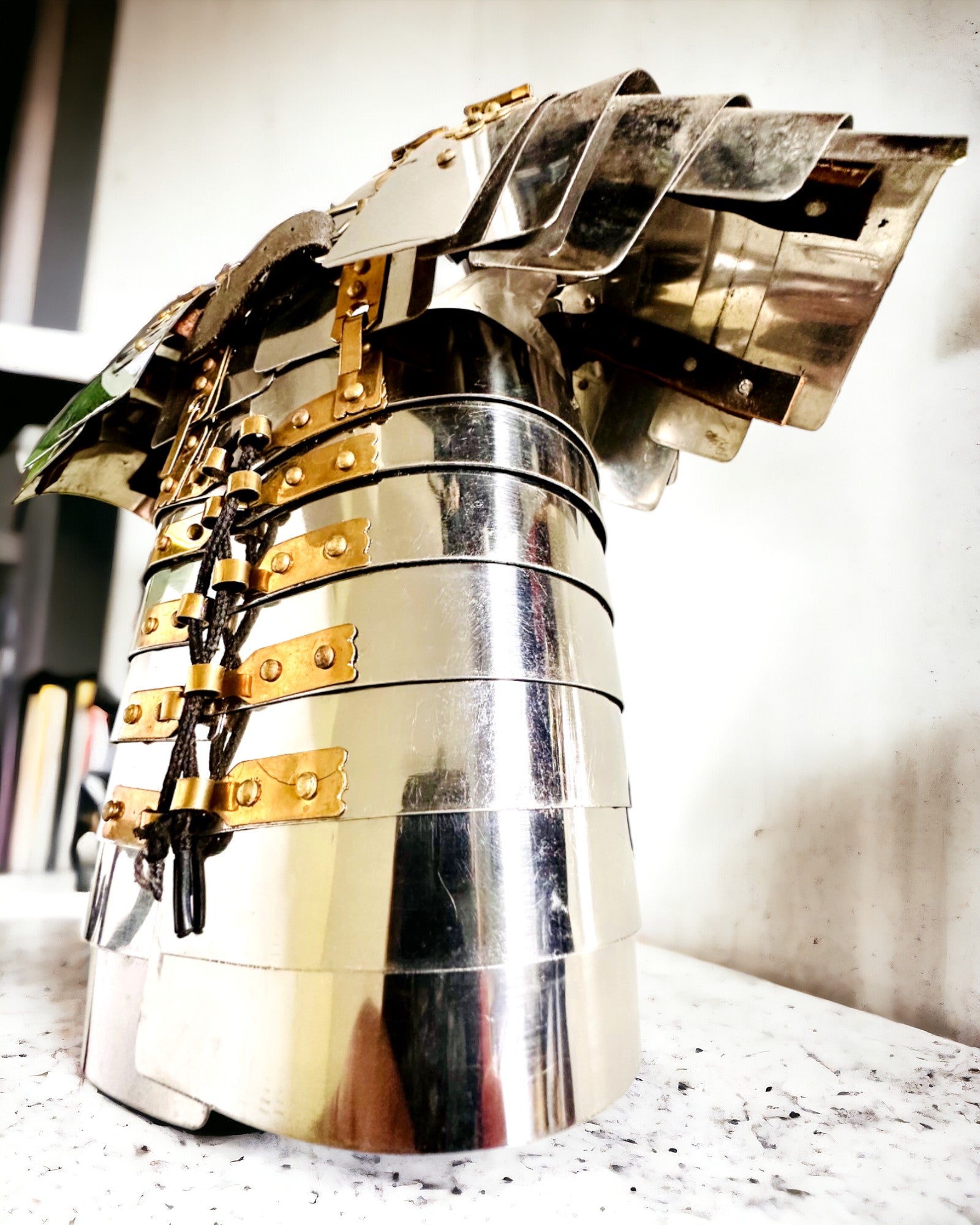 City Warrior Armor - Handcrafted, Engraving Available, Height Approximately 40 cm