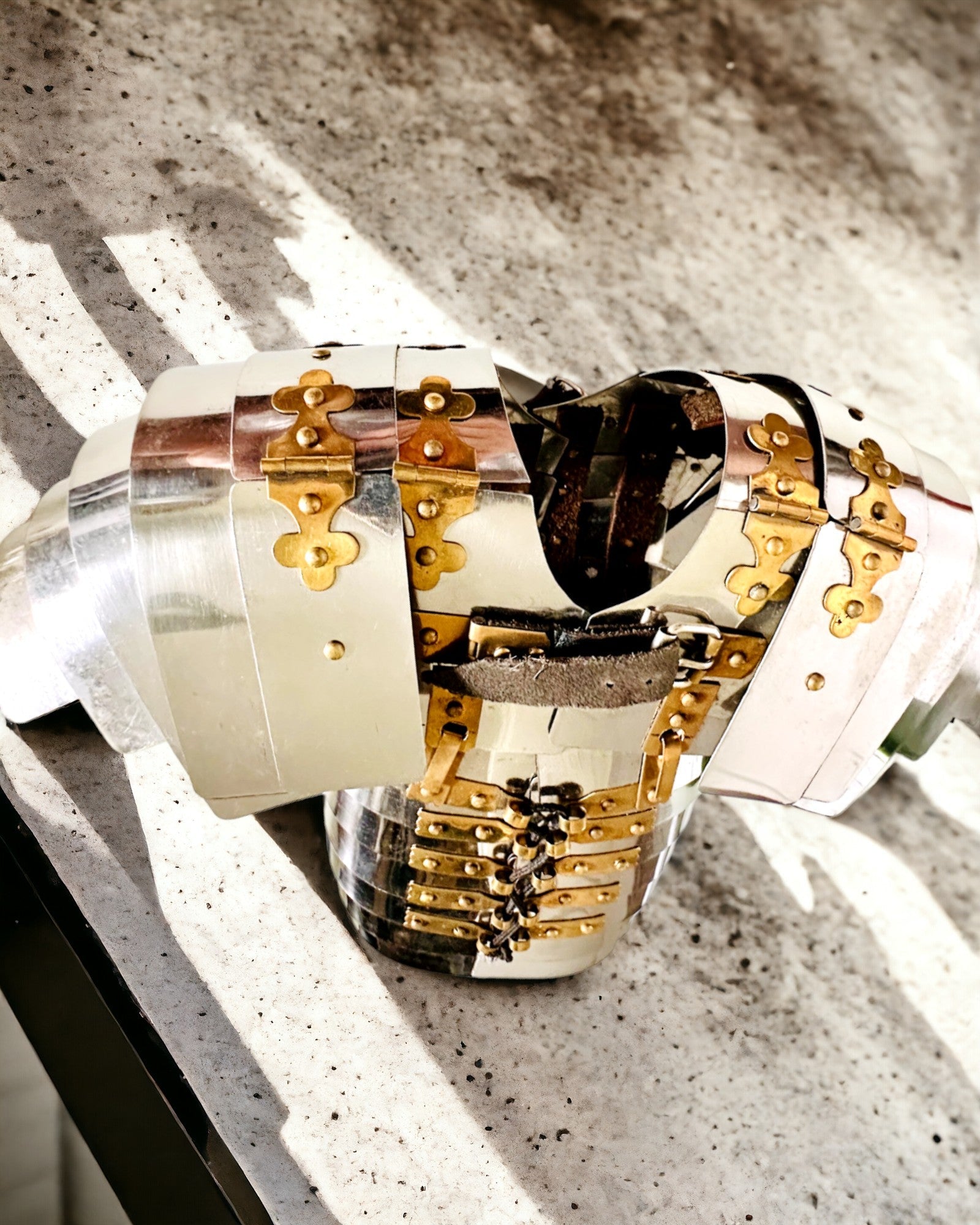 City Warrior Armor - Handcrafted, Engraving Available, Height Approximately 40 cm