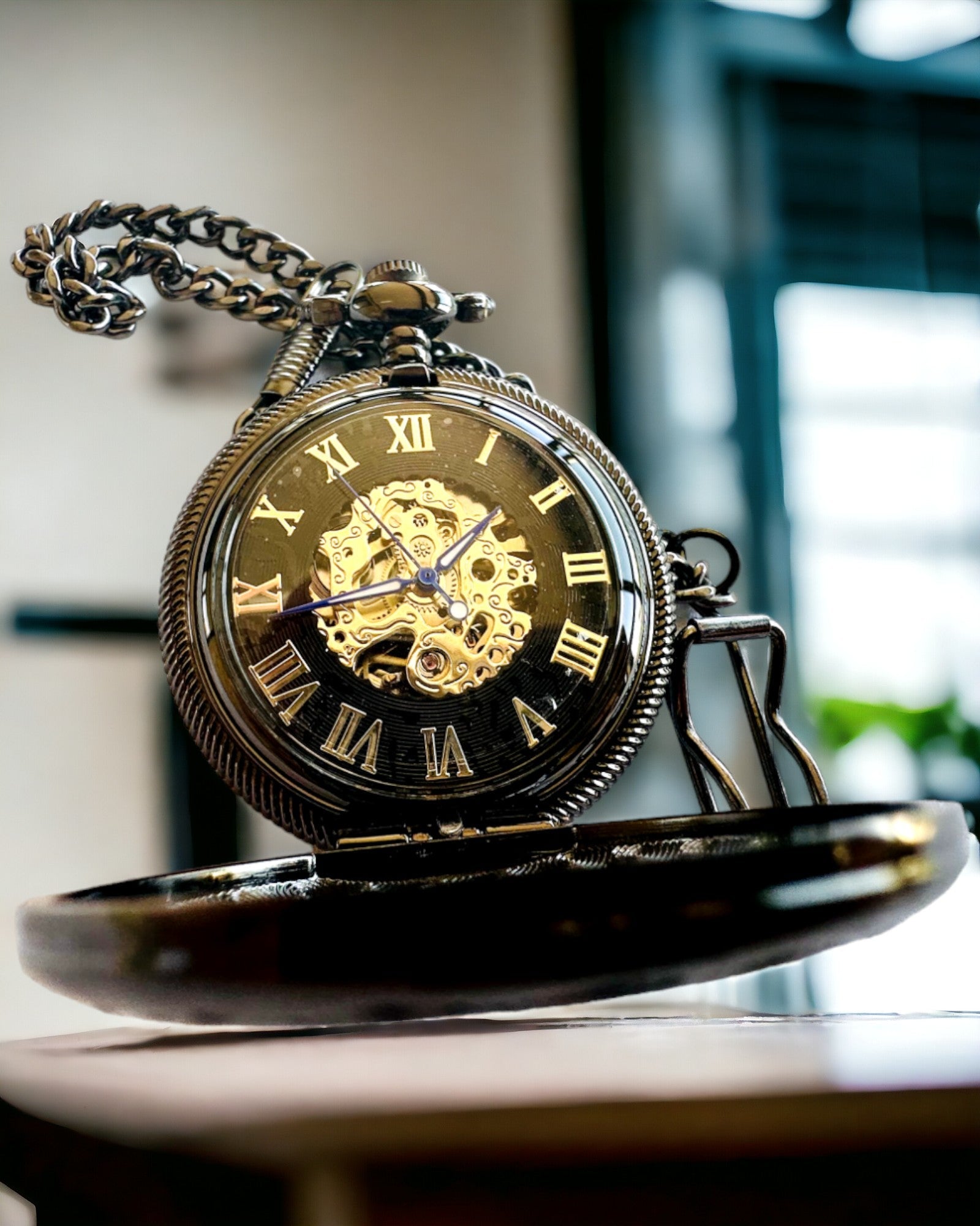 Pocket Watch "Time of Champions" - Premium Edition with Engraving Option