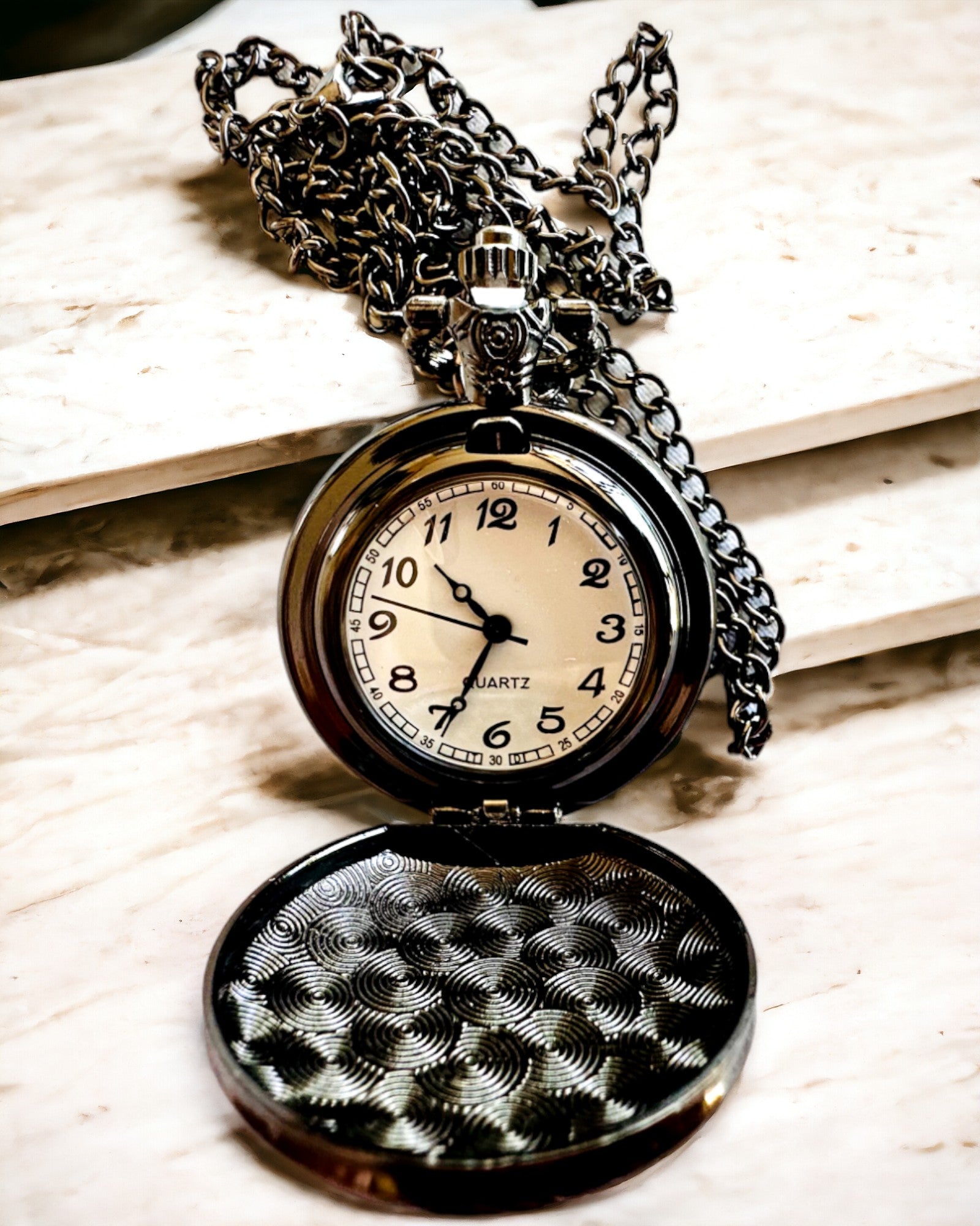Pocket Watch "Galactic Timekeeper" - personalization with engraving available
