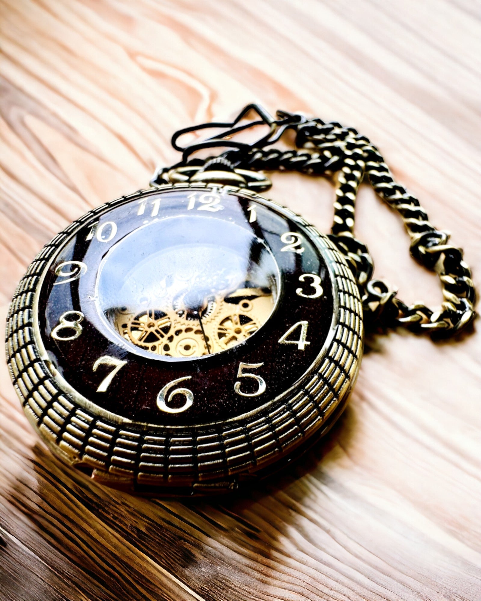 Pocket watch "Retro Elegance", customizable with engraving