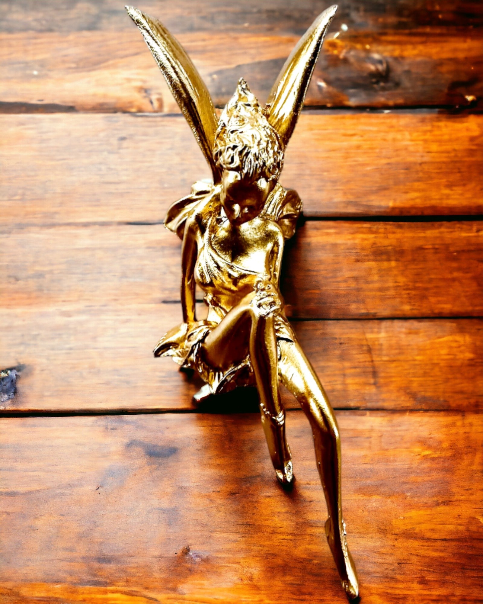 Small Golden Dream Fairy – Figurine with Engraving Option