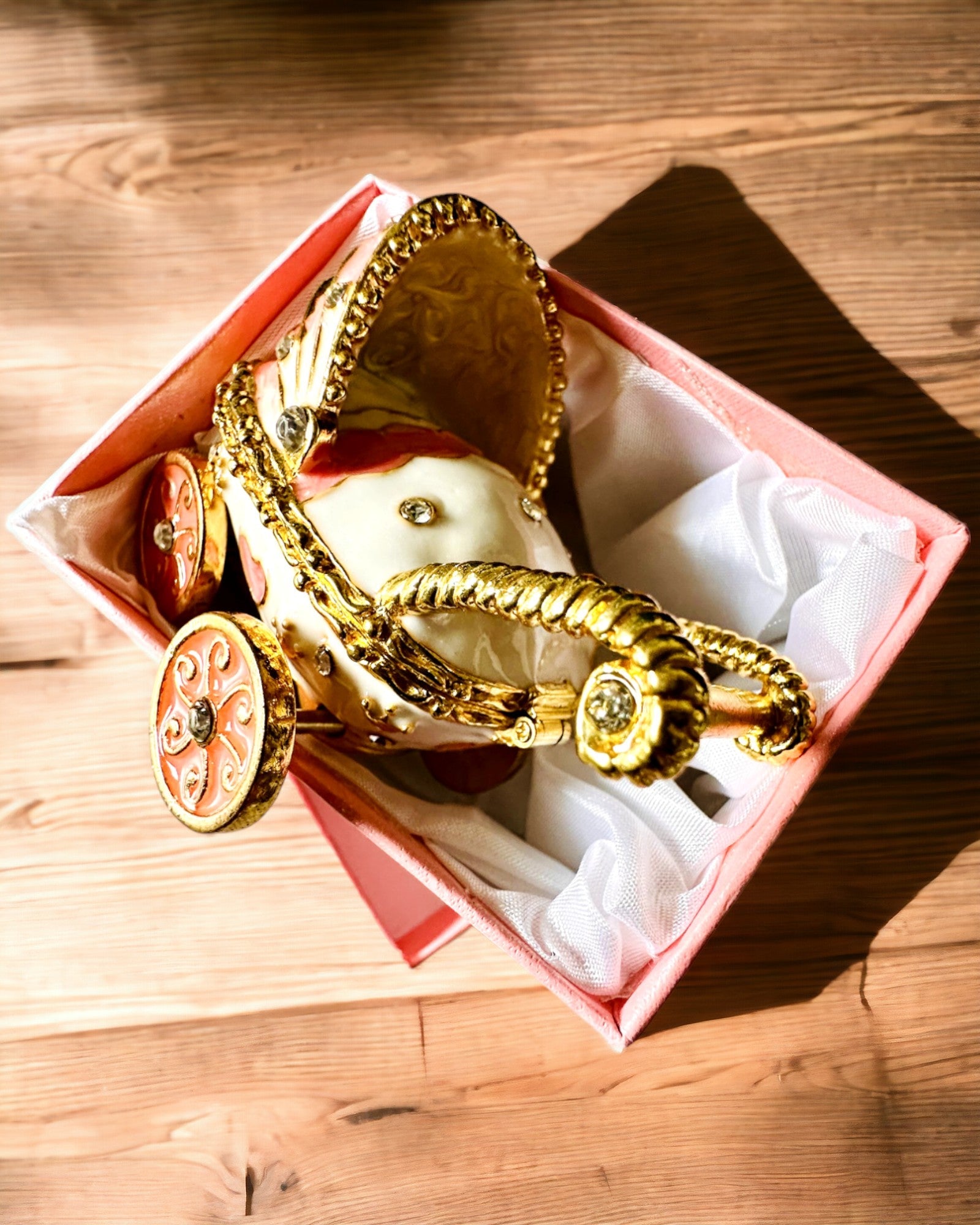 Small Fairy Tale Jewelry Cart, Treasures - Royal Elegance, personalization with engraving