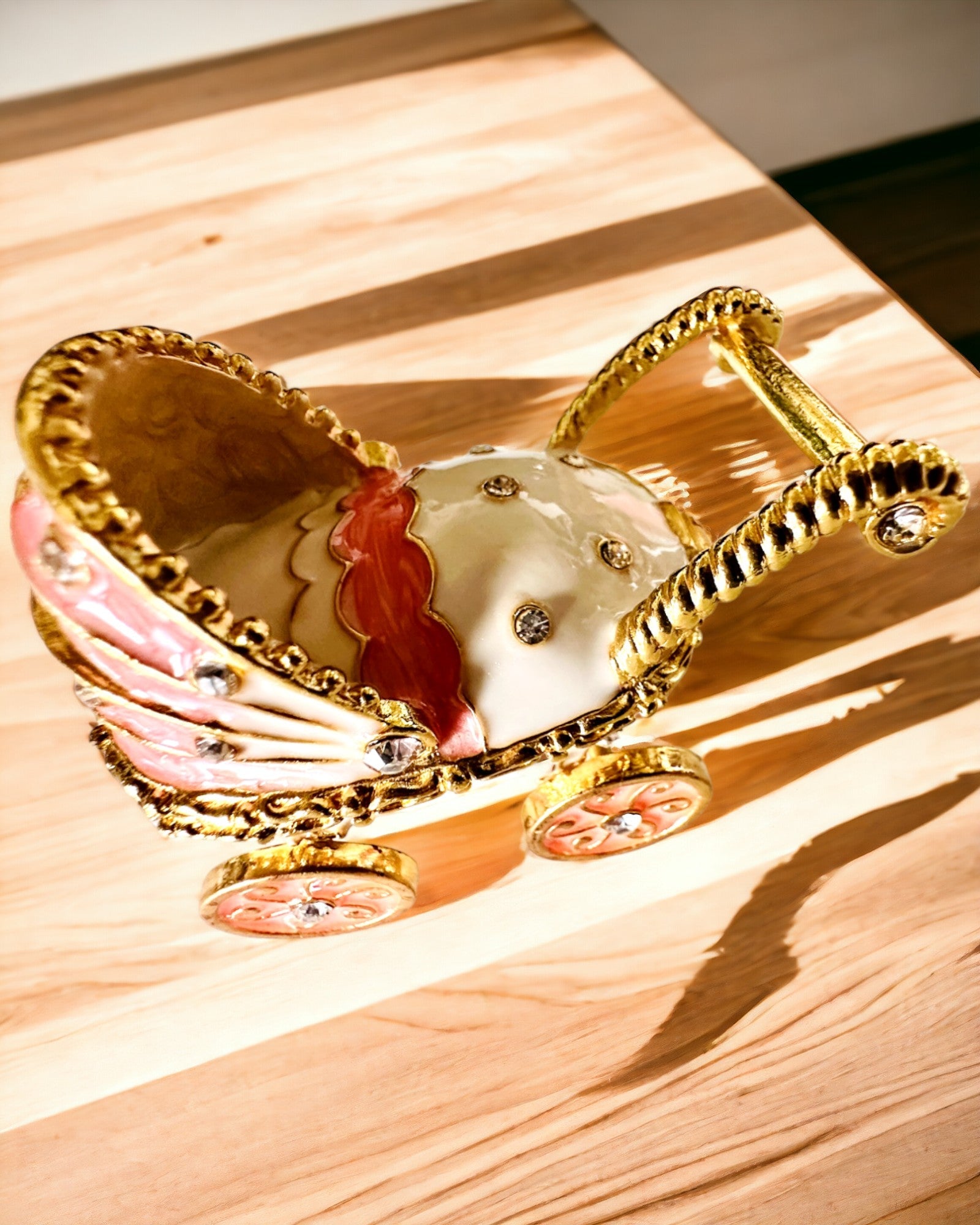 Small Fairy Tale Jewelry Cart, Treasures - Royal Elegance, personalization with engraving