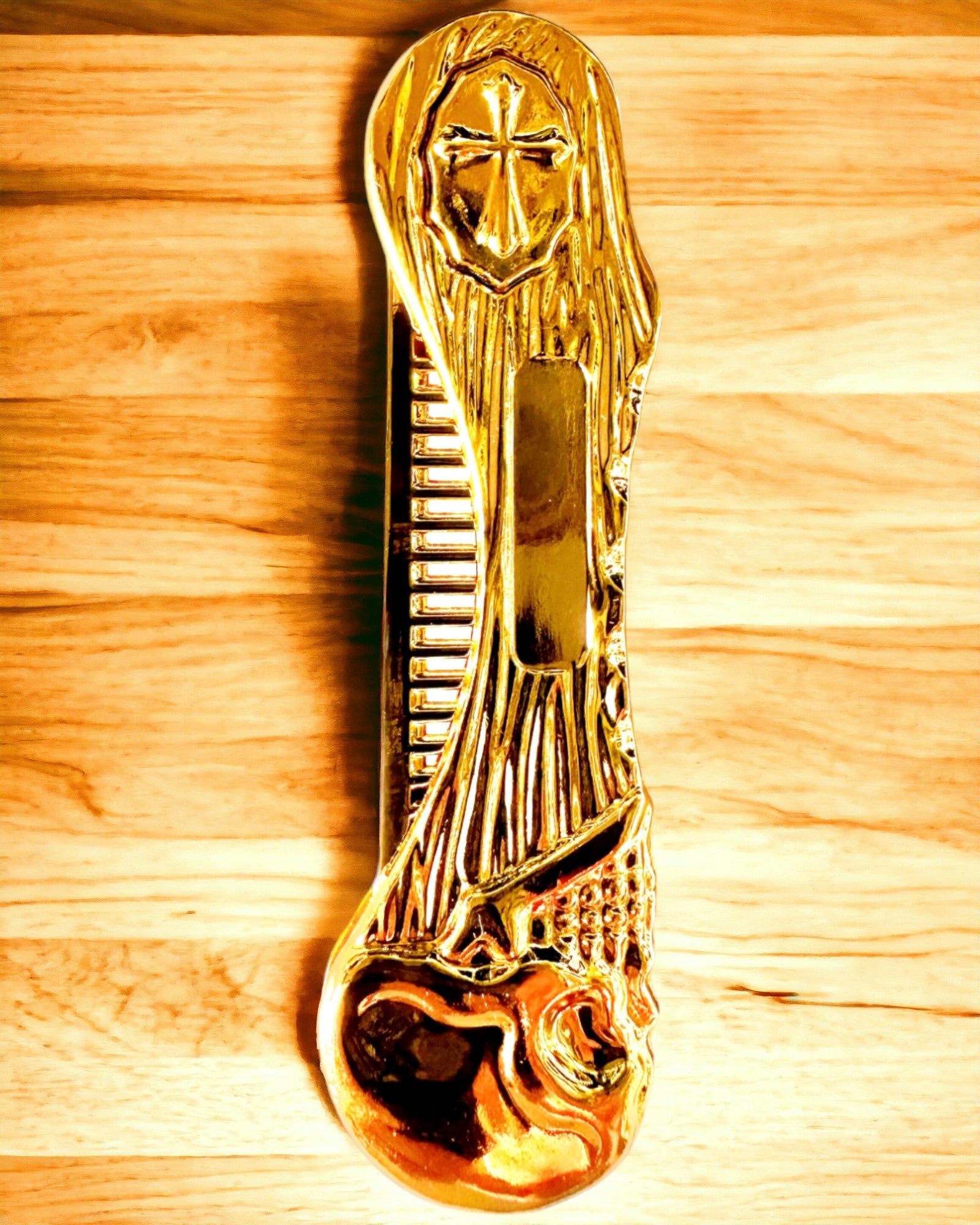 Mystic Skull Comb - premium comb, customizable with engraving