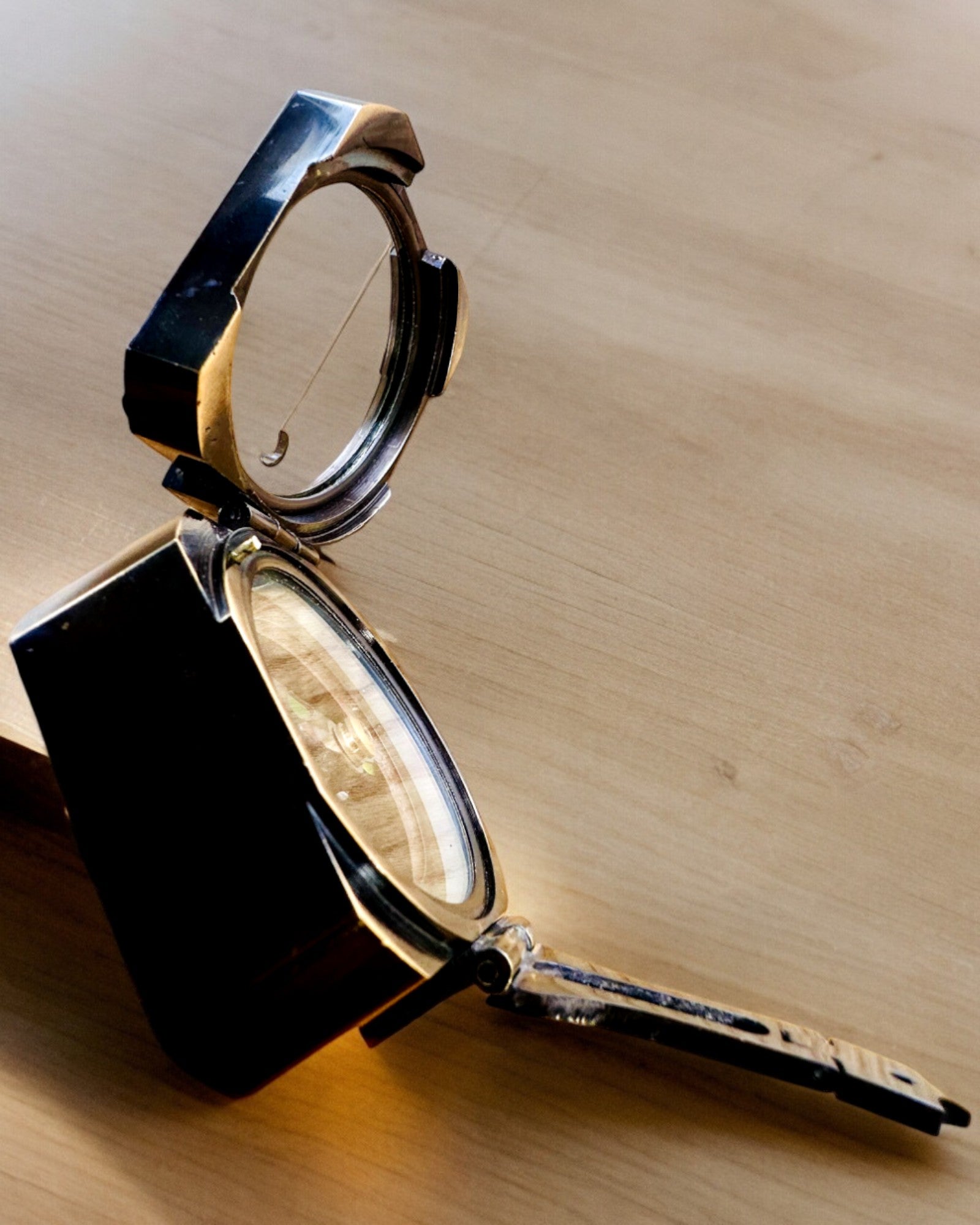 Solid, premium "Navigator" Captain's Compass - with personalization engraving option