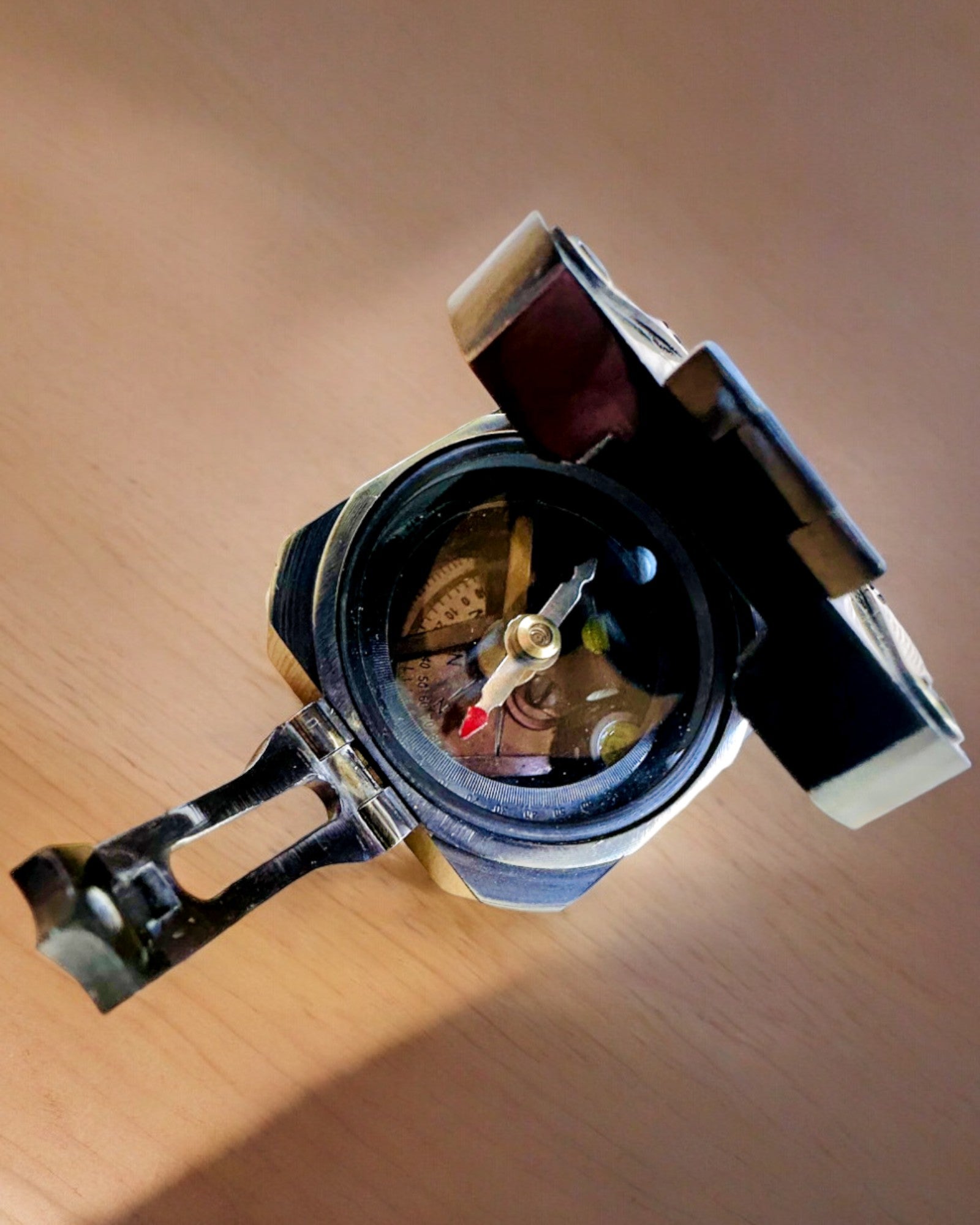 Solid, premium "Navigator" Captain's Compass - with personalization engraving option